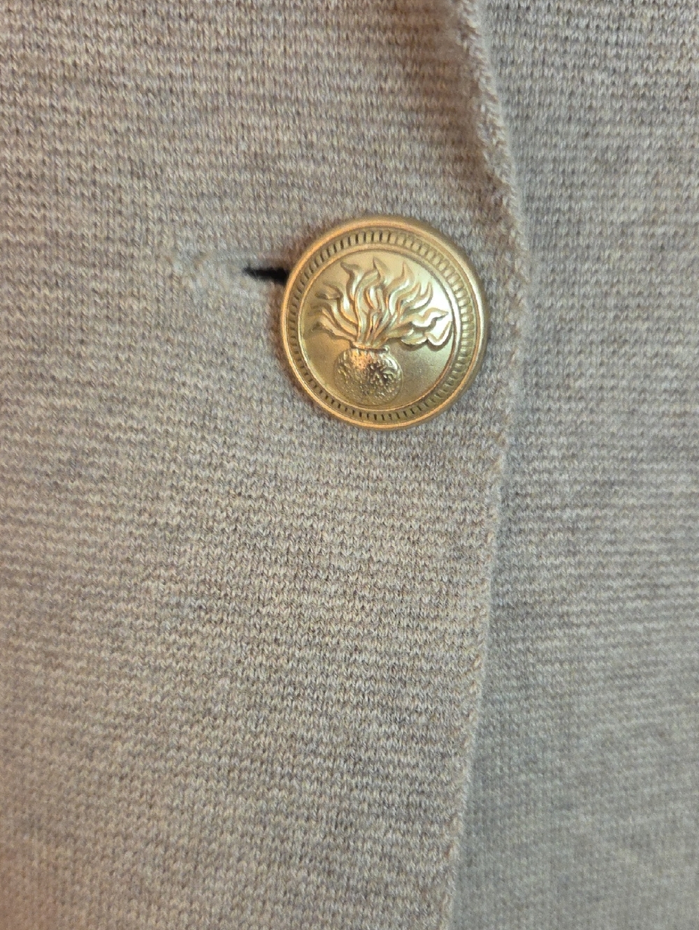 J. Crew Tan Single-Button Women's Blazer Size L - Picture 3 of 8